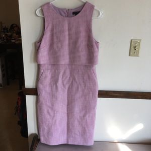 J. Crew Purple Pencil Dress
